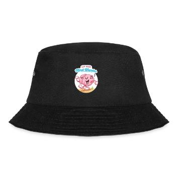 Let your mind wander design for creative head - Bucket Hat - black - Front - Lela (165cm)