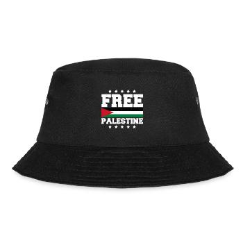 free palestine - Bucket Hat - black - Front - Lela (165cm)