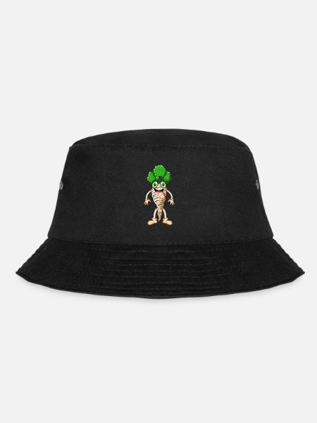 Pastinake - Bucket Hat - Schwarz