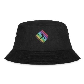 Floorball - Bucket Hat - Schwarz - Vorne - Lela (165cm)