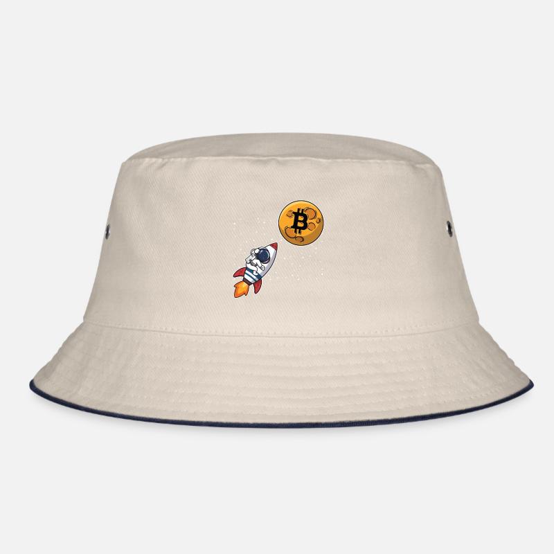 Astronaut Bitcoin Bucket Hat