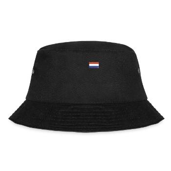 Netherlands Flag Nederland Holland Dutch - Bucket Hat - black - Front - Lela (165cm)