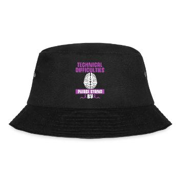 epilepsy - Bucket Hat - black - Front - Lela (165cm)