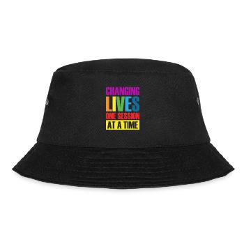 Life Changing One Session Aba Therapy BCBA - Bucket Hat - black - Front - Lela (165cm)