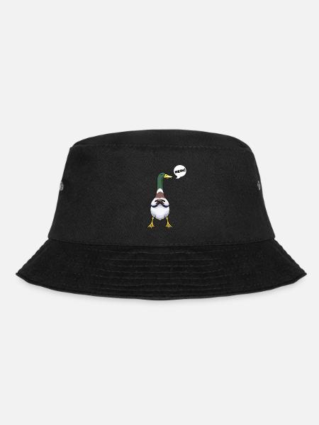 Sture Laufente Laufenten Nein lustig Geschenk - Bucket Hat - Schwarz