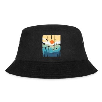 summer - Bucket Hat - Schwarz - Vorne - Lela (165cm)