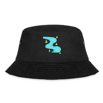 Fluss von Carpes - Bucket Hat - Schwarz - Vorne - Lela (165cm)