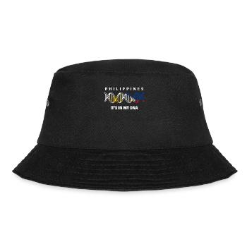 Philippinen - Bucket Hat - Schwarz - Vorne - Lela (165cm)