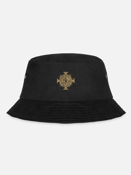 Knight Temaplar Gift - Bucket Hat - black