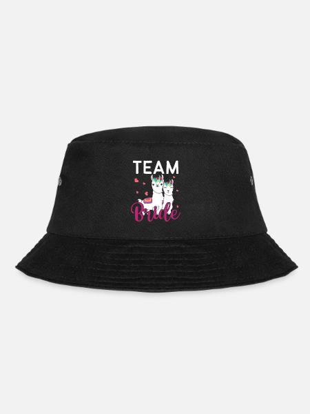 Team Bride - JGA Junggesellenabschied Bride - Bucket Hat - Schwarz