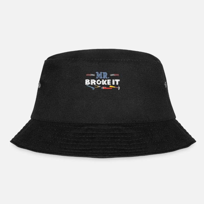 Cadeau de mécanicien Mr Broke It Kid - Bob - noir