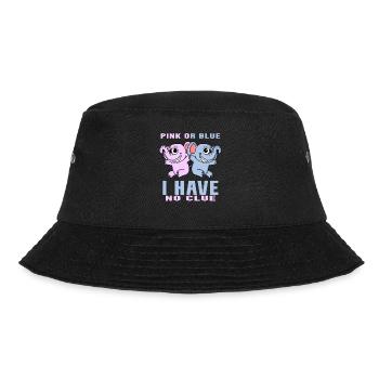 Pink or Blue - Bucket Hat - black - Front - Lela (165cm)