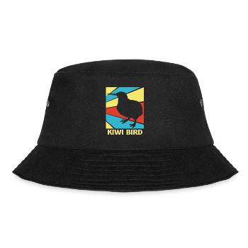 kiwi-vogel Kiwi Vogel - Bucket Hat - Schwarz - Vorne - Lela (165cm)