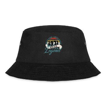 1971 born in september - Bucket Hat - black - Front - Lela (165cm)