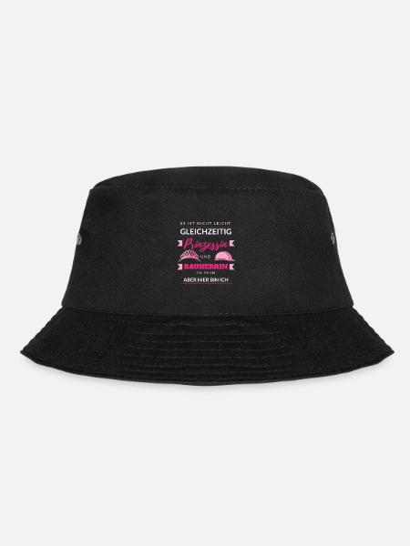 Bauherrin - Bucket Hat - Schwarz