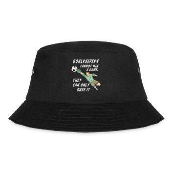 FUßBALL GOALKEEPER - Bucket Hat - Schwarz - Vorne - Lela (165cm)