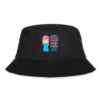 K-Pop Korea Pop Music Kdrama Kpop Korea Korean - Bucket Hat - black - Front - Lela (165cm)