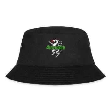 Steiermark Bekleidung Steirischer Panther - Bucket Hat - Schwarz - Vorne - Lela (165cm)