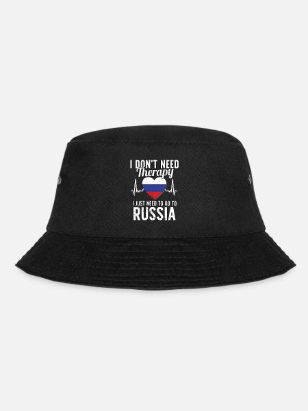 Russia flag I Russian Souvenirs - Bob - noir