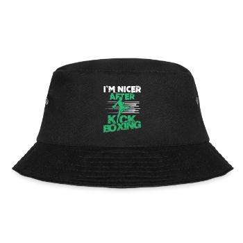 kickboxen sport - Bucket Hat - Schwarz - Vorne - Lela (165cm)