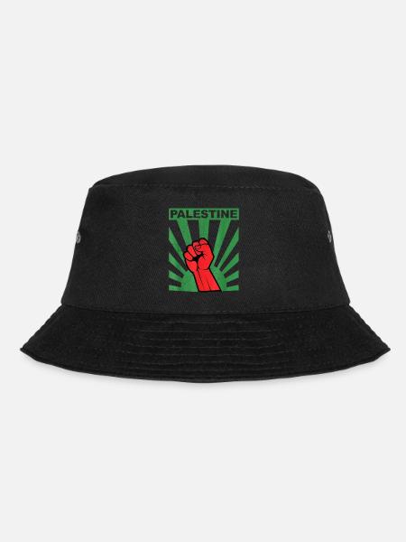 Palestine Liberté libre Liberté Gaza - Bob - noir
