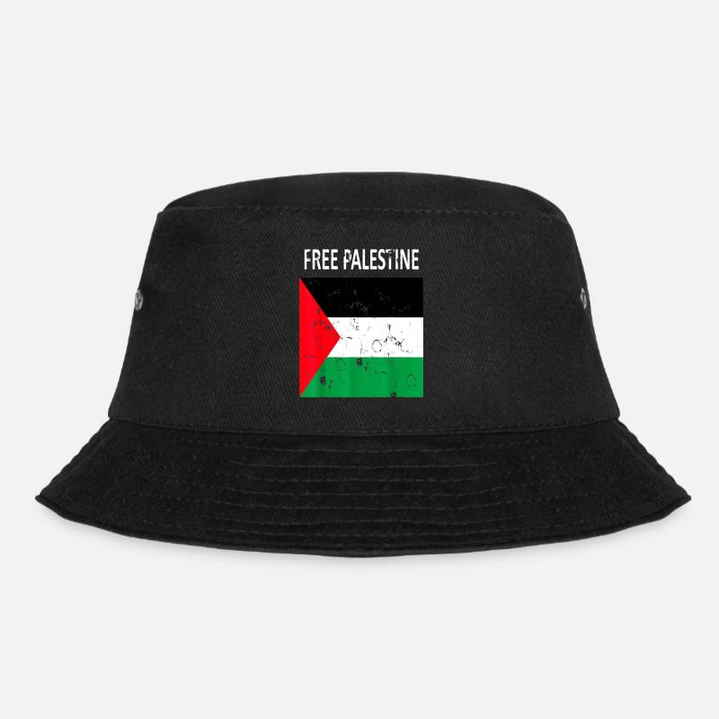 Palestine Liberté libre Liberté Gaza - Bob - noir