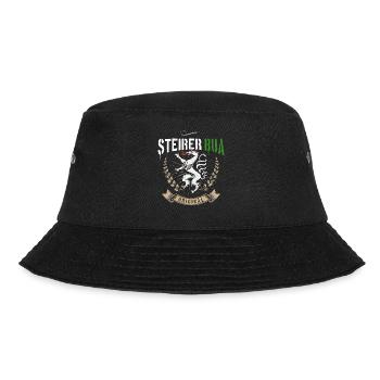 Steirerbua Steiermark Steirer Bua - Bucket Hat - Schwarz - Vorne - Lela (165cm)