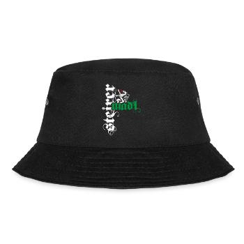 Steirermadl Steiermark Steirer Madl Steirerin - Bucket Hat - Schwarz - Vorne - Lela (165cm)