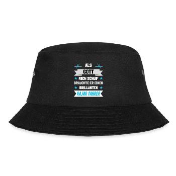 Ich bin ein brillianter Kajak Fahrer - Bucket Hat - Schwarz - Vorne - Lela (165cm)
