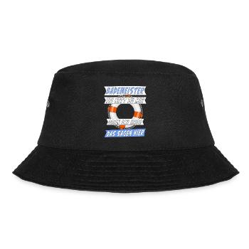 BADEMEISTER SEI NETT ZU MIR - Bucket Hat - Schwarz - Vorne - Lela (165cm)