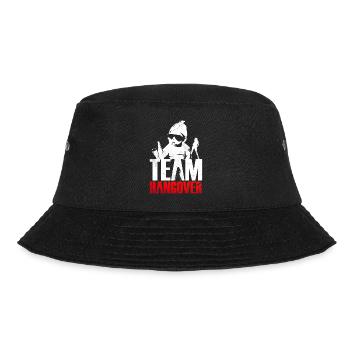 Team Hangover Männer JGA Shirts Herren Party Baby - Bucket Hat - Schwarz - Vorne - Lela (165cm)