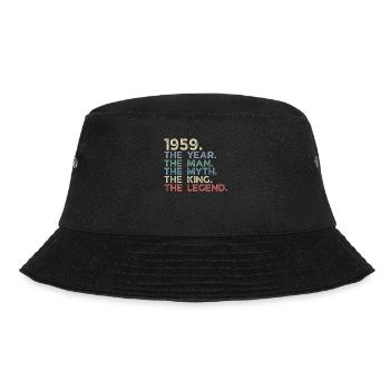 Millésime 1959 The Year Man Myth King Legend Retro - Bob - noir - Devant - Lela (165cm)