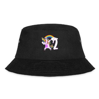 Dabbing Licorne J’ai 2 ans - Bob - noir - Devant - Lela (165cm)