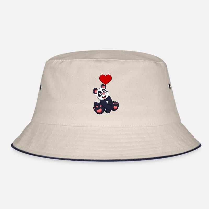 Panda avec coeur Bob