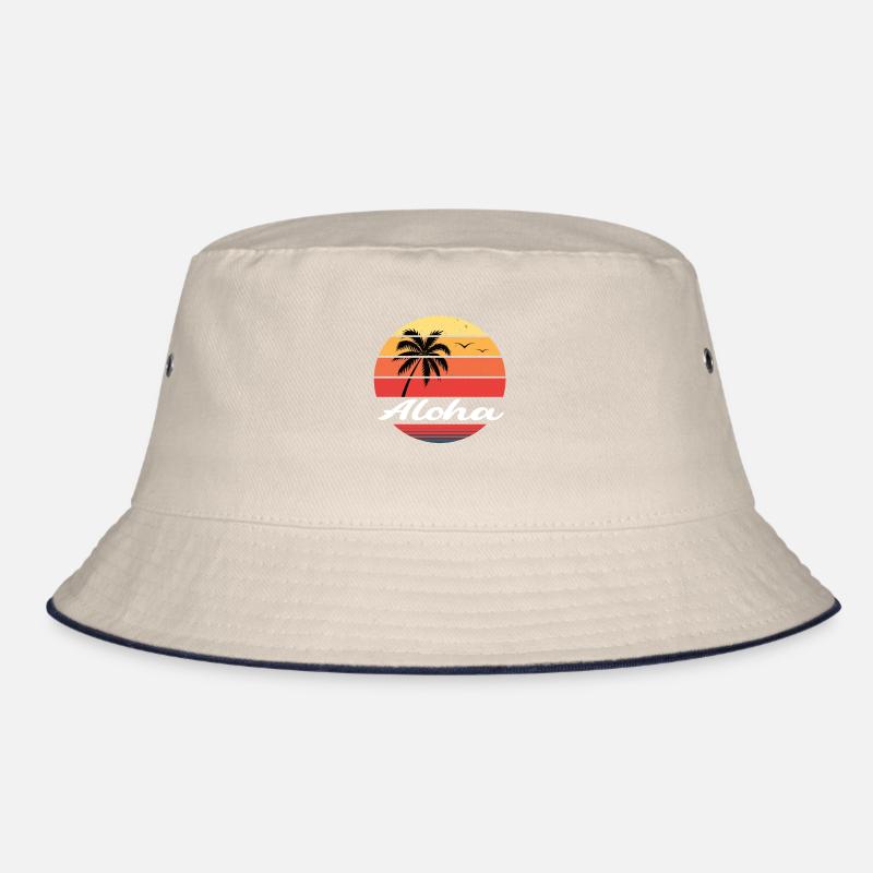 Palmen Aloha Bucket Hat