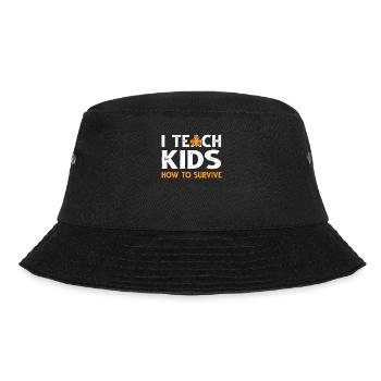 Scout Coach Scout Coach Geschenk - Bucket Hat - Schwarz - Vorne - Lela (165cm)