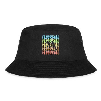Floorball - Bucket Hat - Schwarz - Vorne - Lela (165cm)
