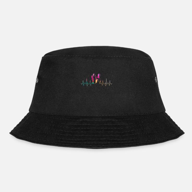 Graffiti - Bucket Hat - Schwarz