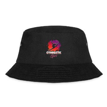 Turnen Turnerin Sport Gymnastik - Bucket Hat - Schwarz - Vorne - Lela (165cm)