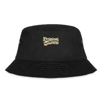 52nd Birthday Gift Original Men Women Born In 1969 - Bucket Hat - black - Front - Lela (165cm)