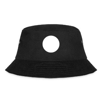 circle - Bucket Hat - black - Front - Lela (165cm)