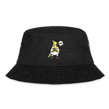 Cockatiel Cockatoo parakeet Ornithology - Bucket Hat - black - Front - Lela (165cm)