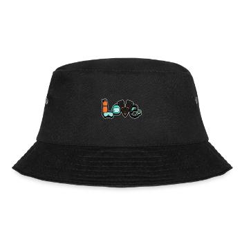 Diving Snorkeling Holiday Coral Reef Divers - Bucket Hat - black - Front - Lela (165cm)