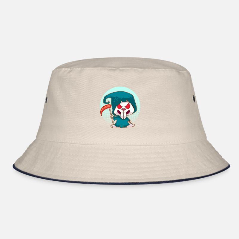 Evil Rabbit Evil Hasi Funny Rabbit Gift Bucket Hat