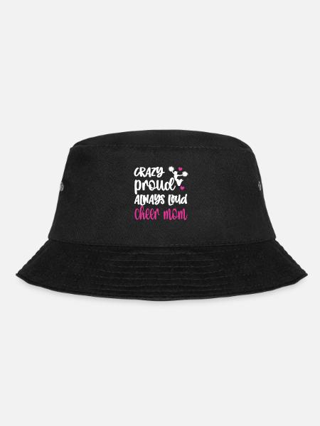 Cheerleading Mama Cheerleader Mutter Cheer Mom - Bucket Hat - Schwarz