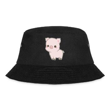 Sweet pig - Bucket Hat - black - Front - Lela (165cm)