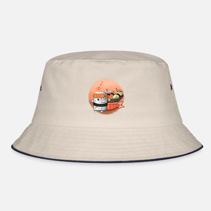 Sleeping sushi Bucket Hat