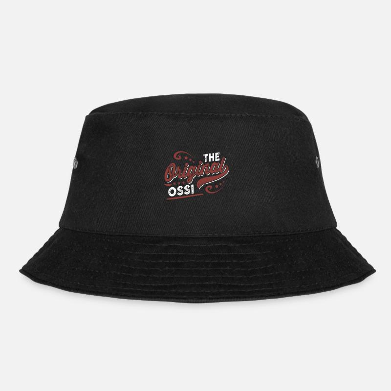 The original Ossi - Bucket Hat - Schwarz