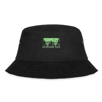 bayrischer wald - Bucket Hat - Schwarz - Vorne - Lela (165cm)