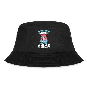 Anime Anime Japanisches Geschenk - Bucket Hat - Schwarz - Vorne - Lela (165cm)